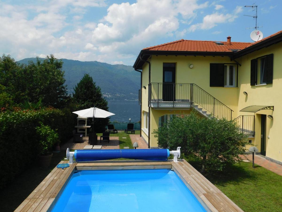 Haus Am See Villa Porto Valtravaglia Eksteriør bilde