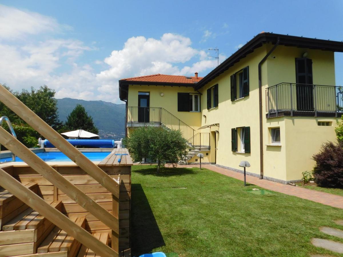 Haus Am See Villa Porto Valtravaglia Eksteriør bilde