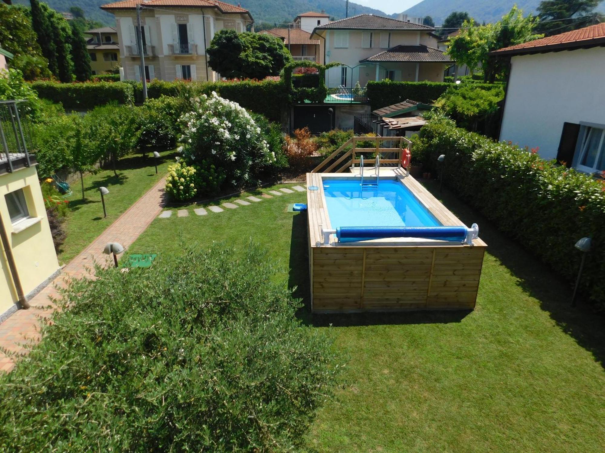Haus Am See Villa Porto Valtravaglia Eksteriør bilde