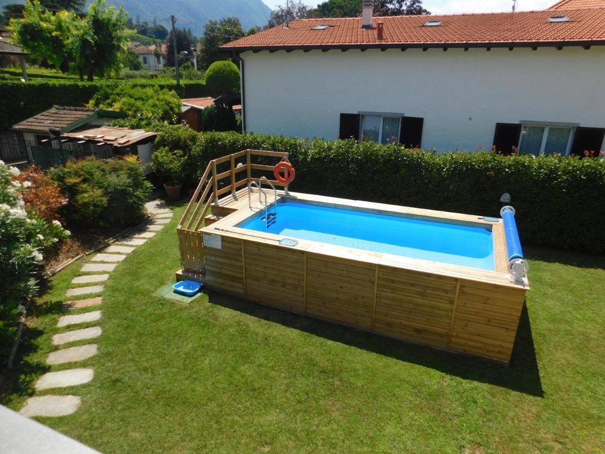 Haus Am See Villa Porto Valtravaglia Eksteriør bilde